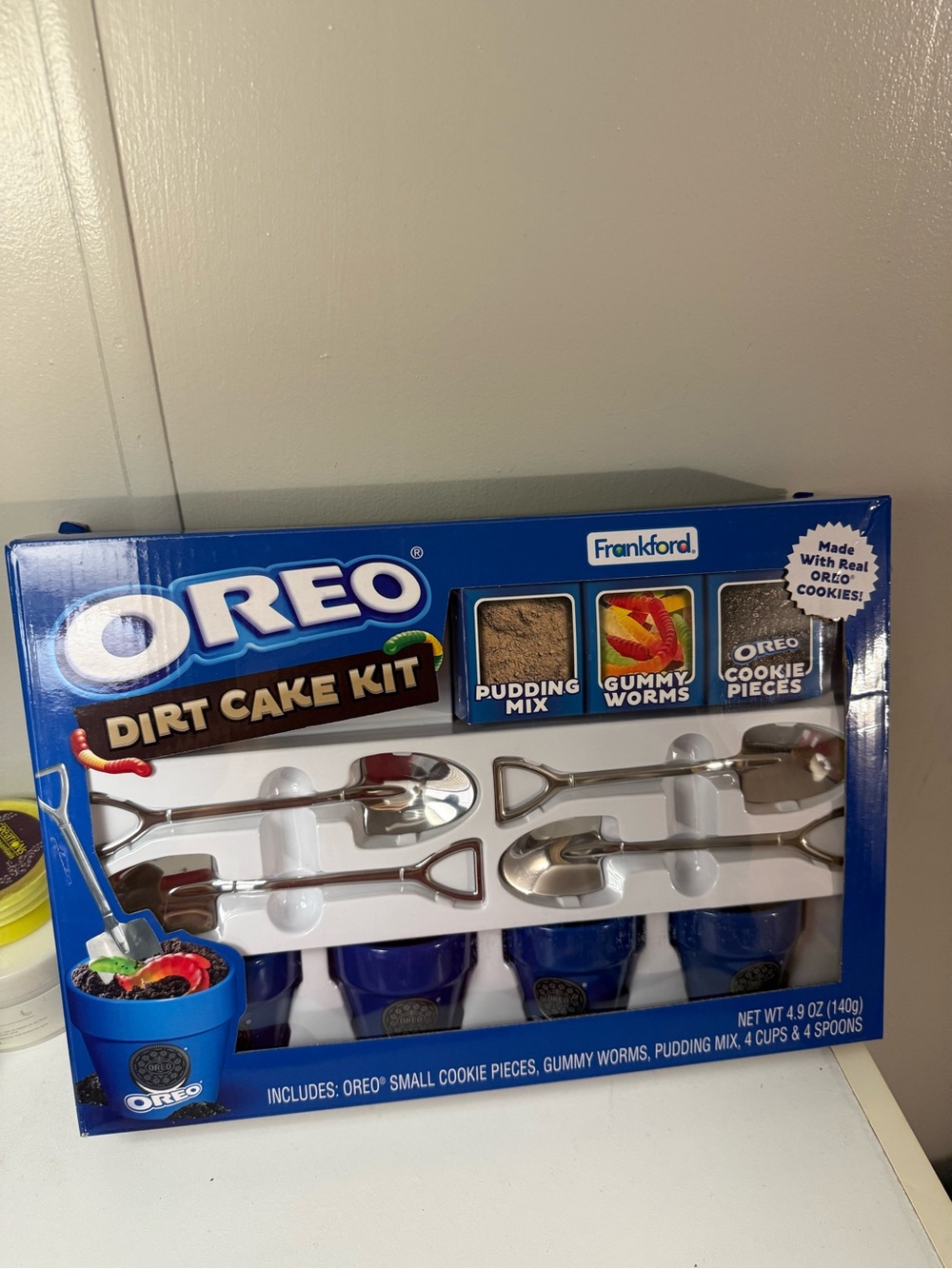 Dirt Cake Kit - Blue Party Dessert ( Tools only)